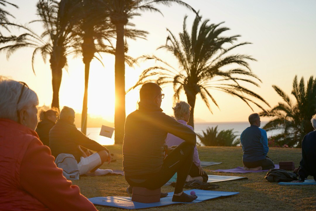 Yoga Kinesi-K al tramonto