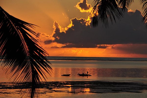 Spiaggia tropicale di Zanzibar